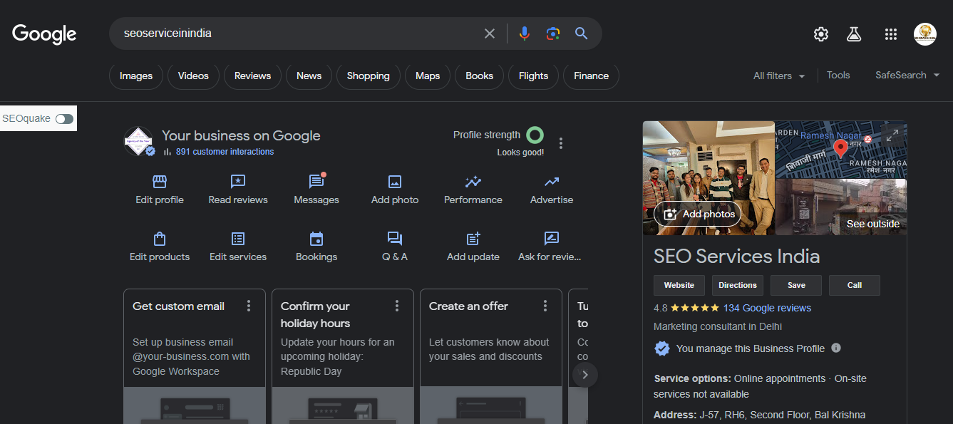 Update Your Google My Business Profile