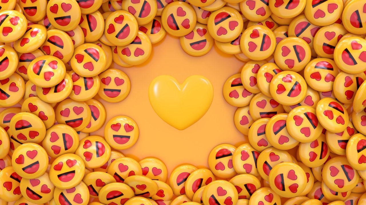 how to find yellow heart snapchat emojis