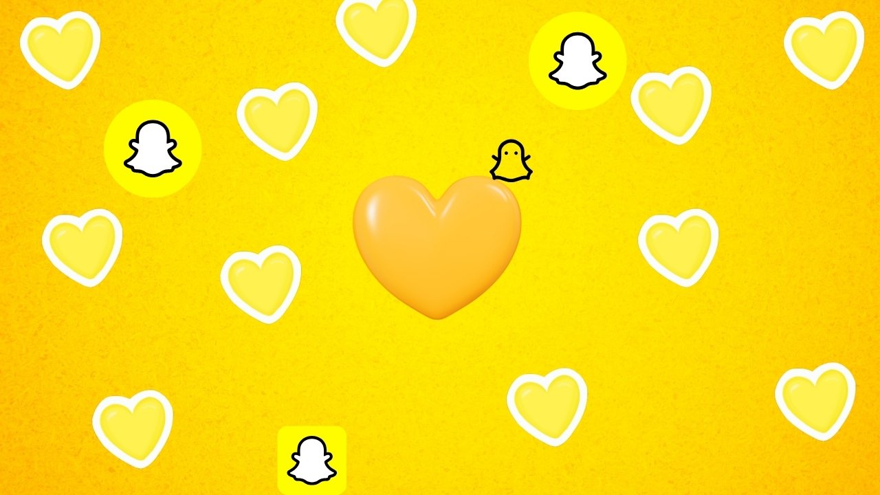importance of snapchats yellow heart