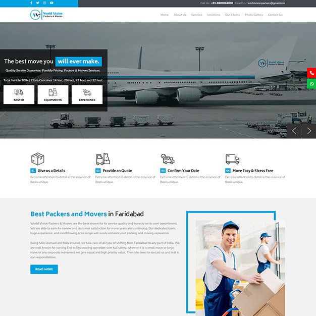 Static Website Design company